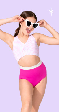 Model wearing Lumi Collective style LUM123